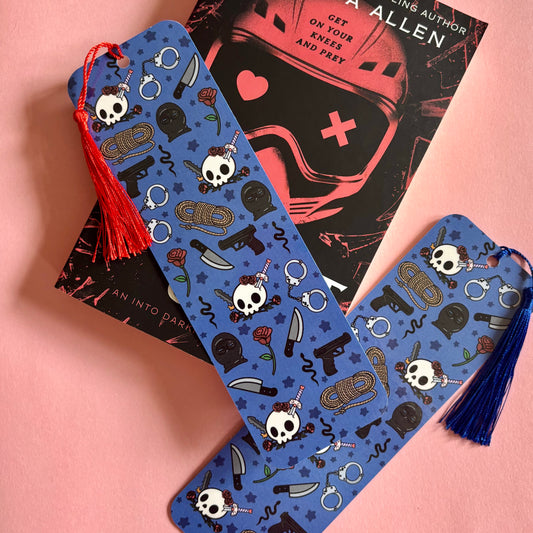 Dark romance large bookmark