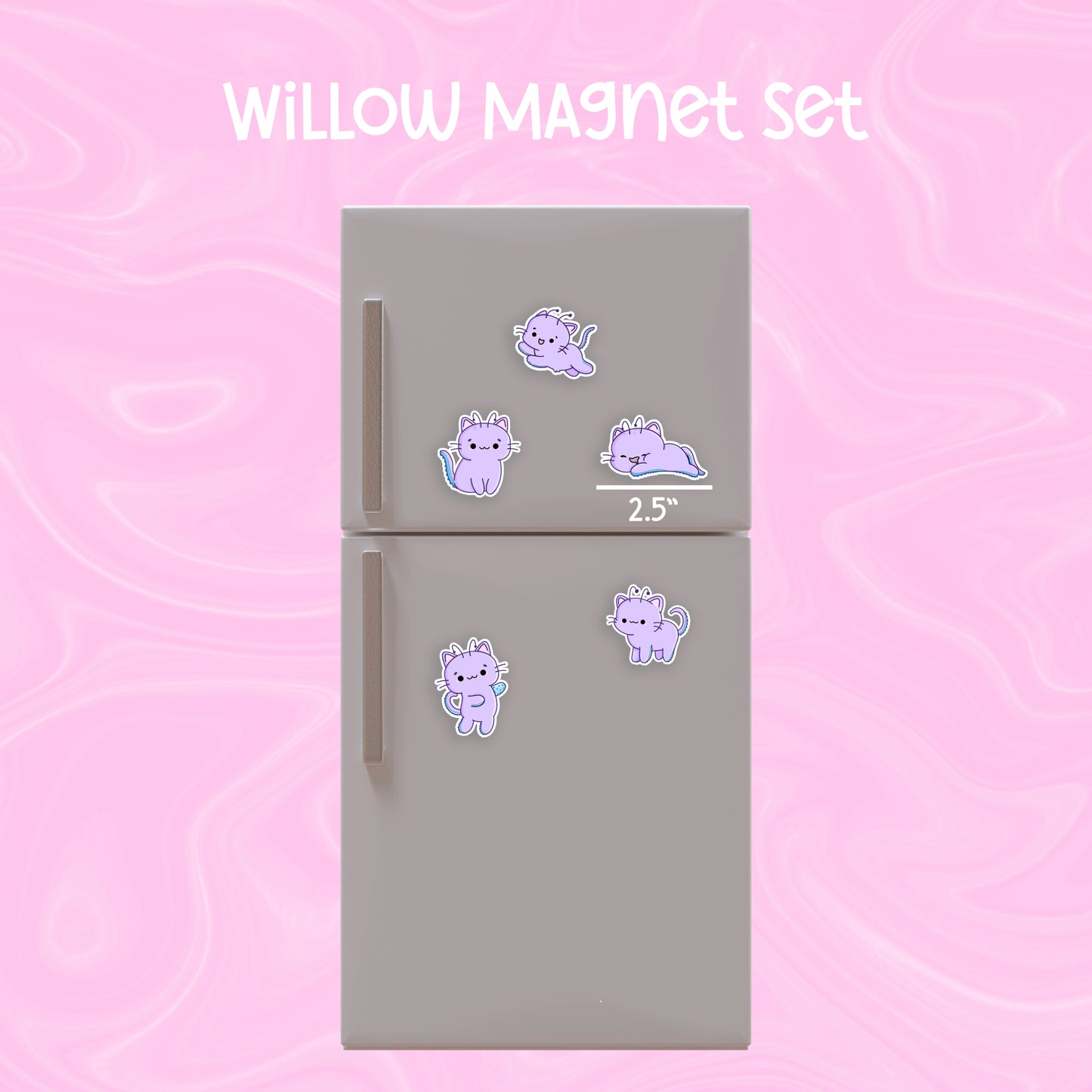 Summer 2025 Willow magnet set