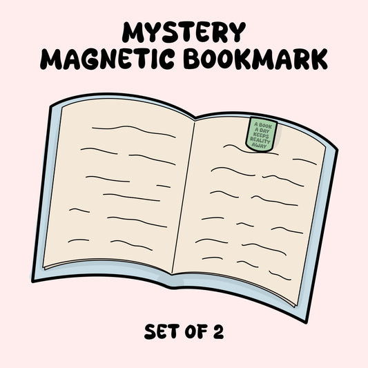 Mystery Magnetic Bookmark twin pack