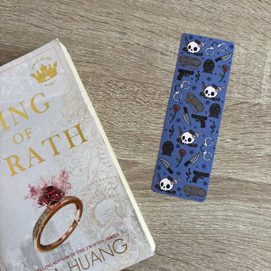 Dark romance bookmark