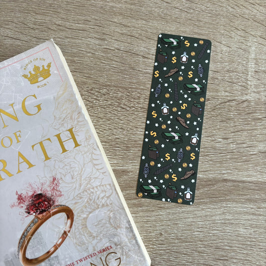 Billionaire romance bookmark