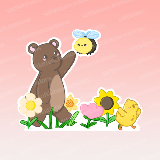 Friendship march die cut