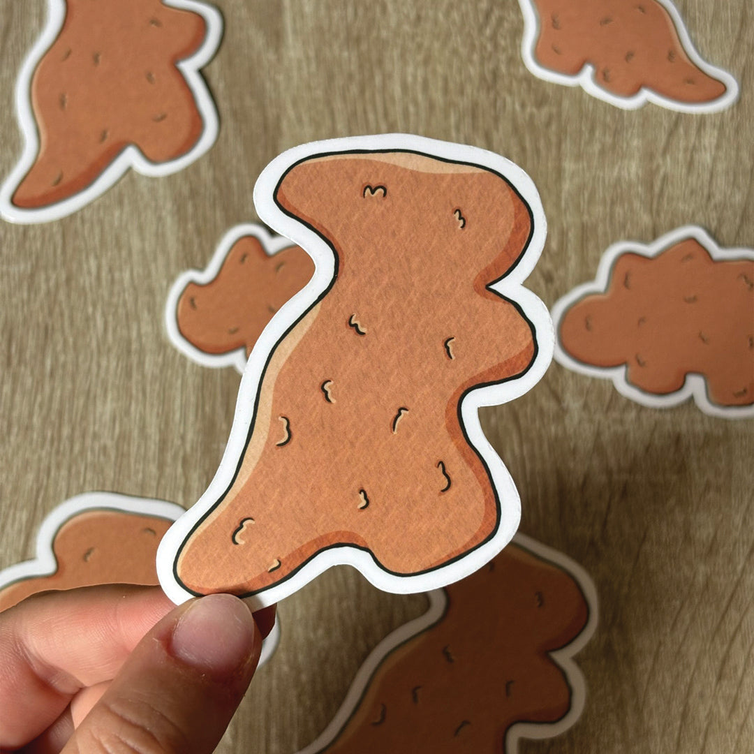 DINO NUGGET STICKERS