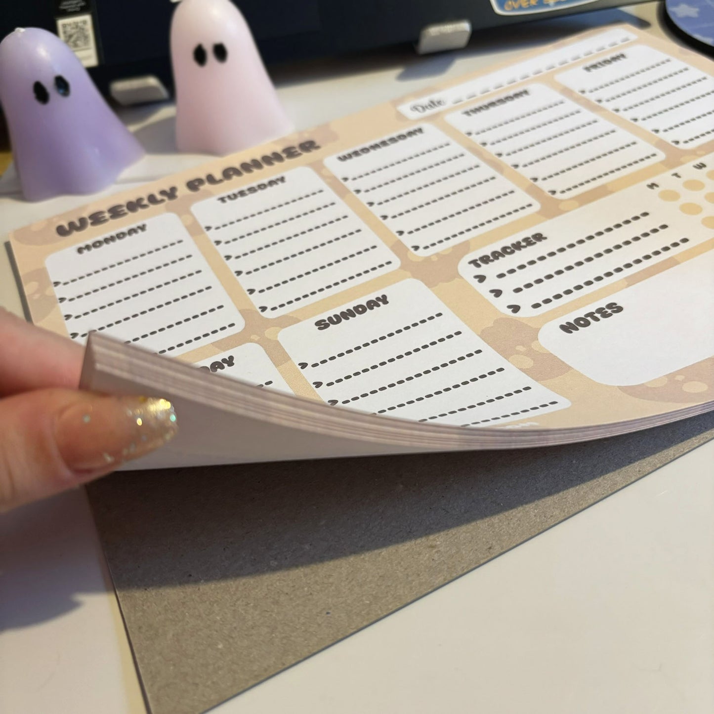 Halloween collection weekly planner A4