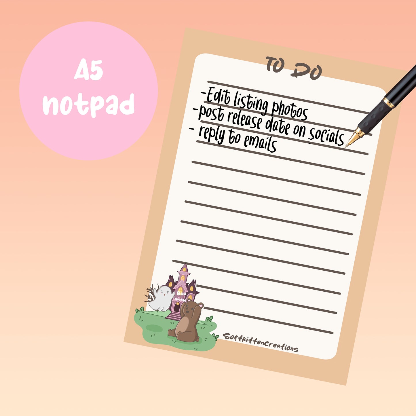 Halloween collection to do list