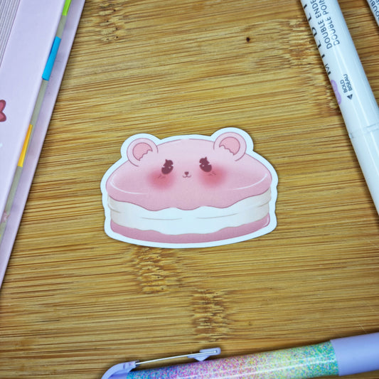 Macaron vinyl sticker