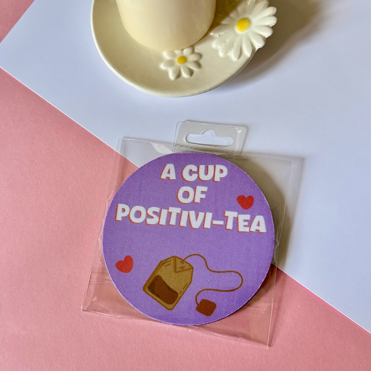 Positivi - tea coaster