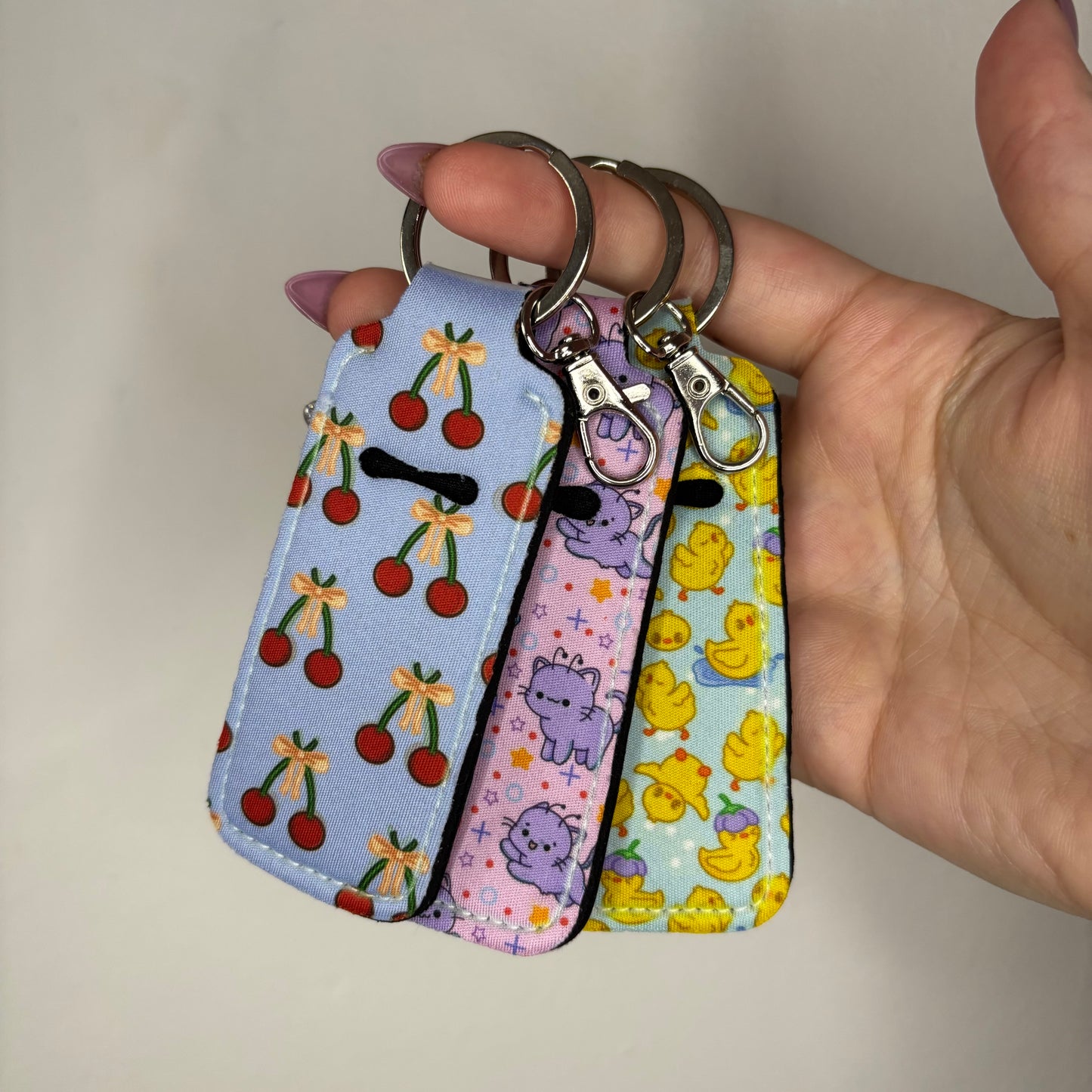 Lip Balm holder | keychains, keyrings, cute, bookish, booktok, accessories