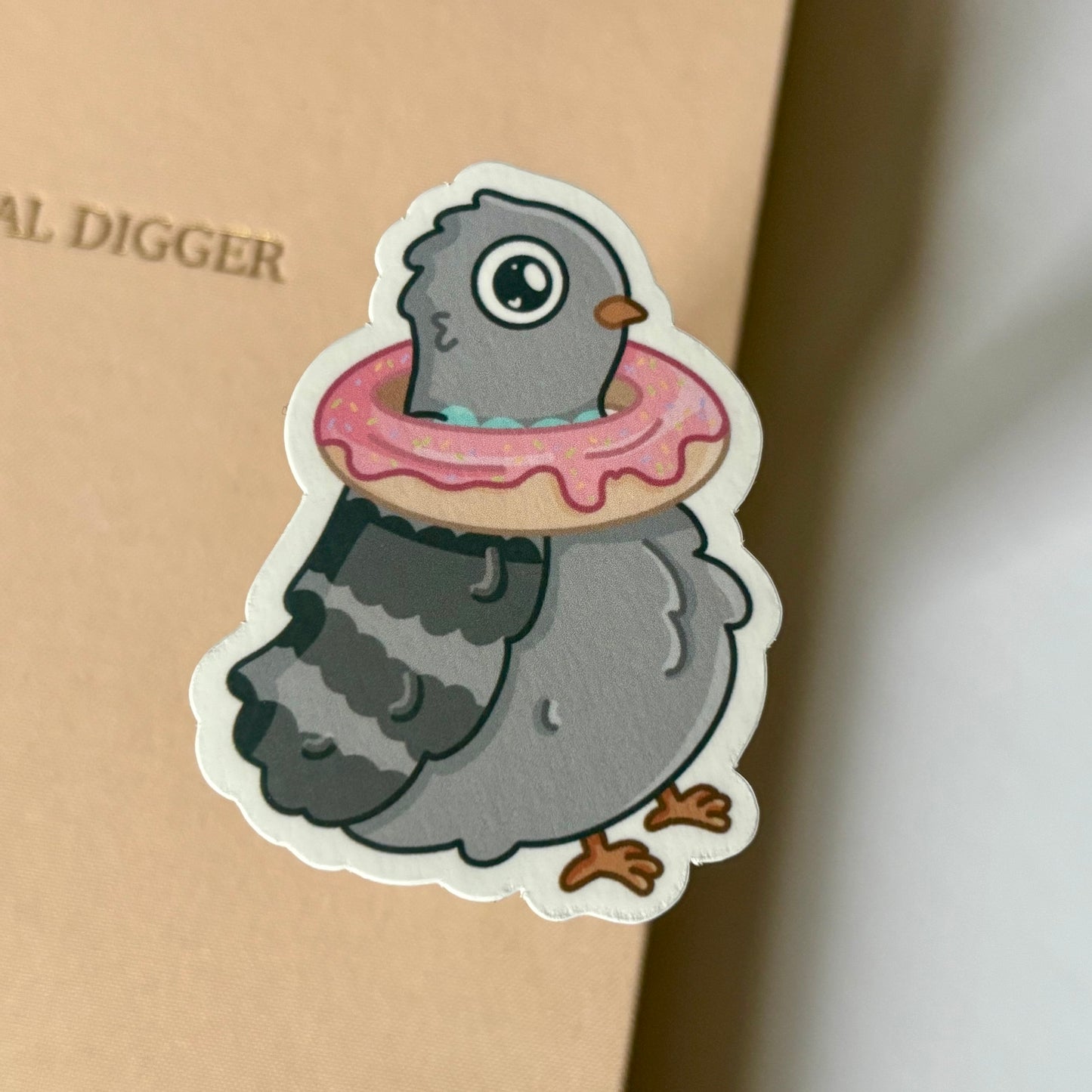 Silly pigeon sticker pack