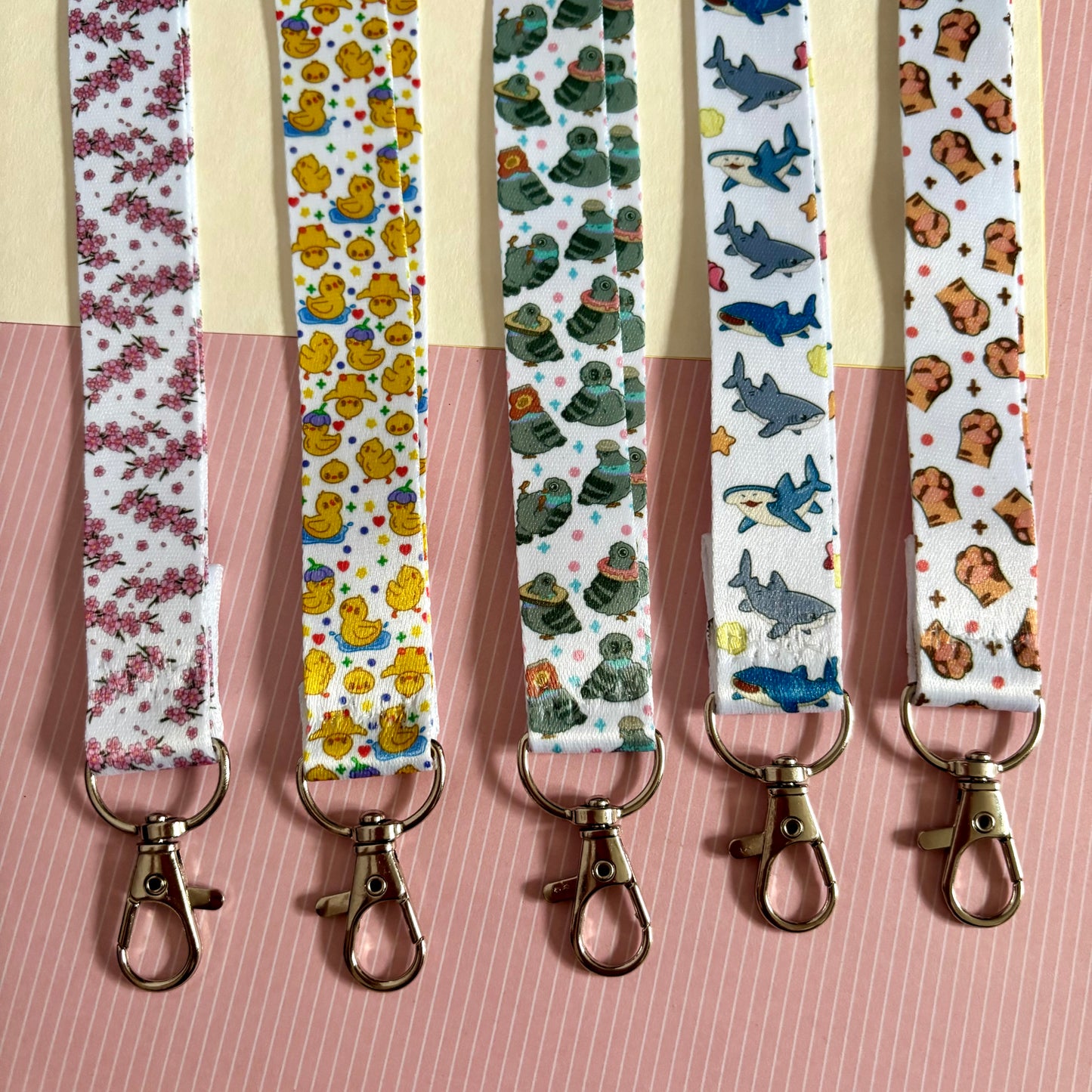 Satin lanyard | Kawaii, Sharks, cute, Merch, Aesthetic