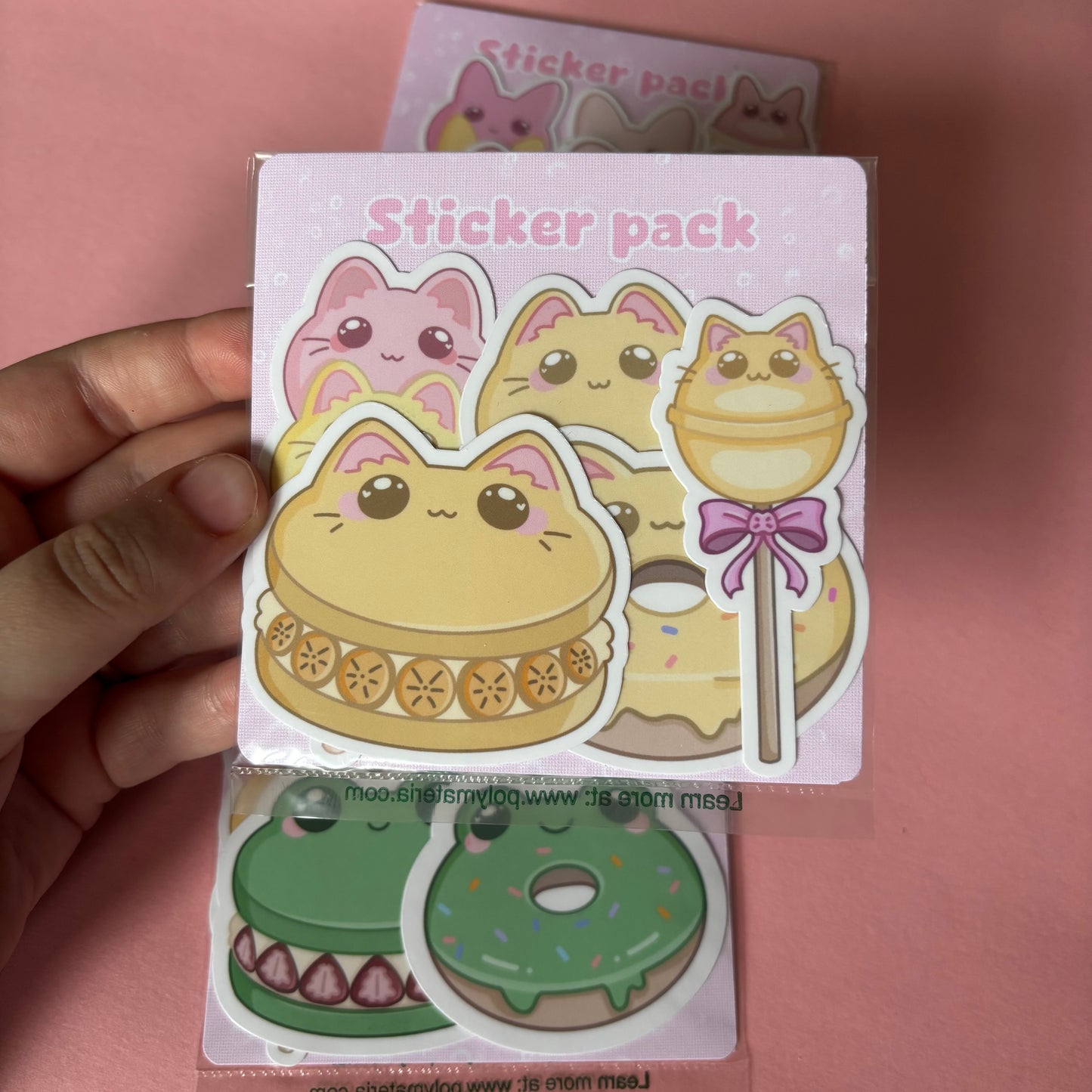 Kawaii foodies sticker pack