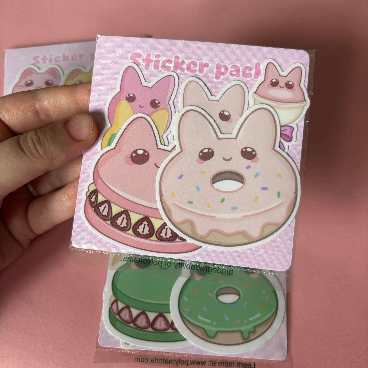 Kawaii foodies sticker pack