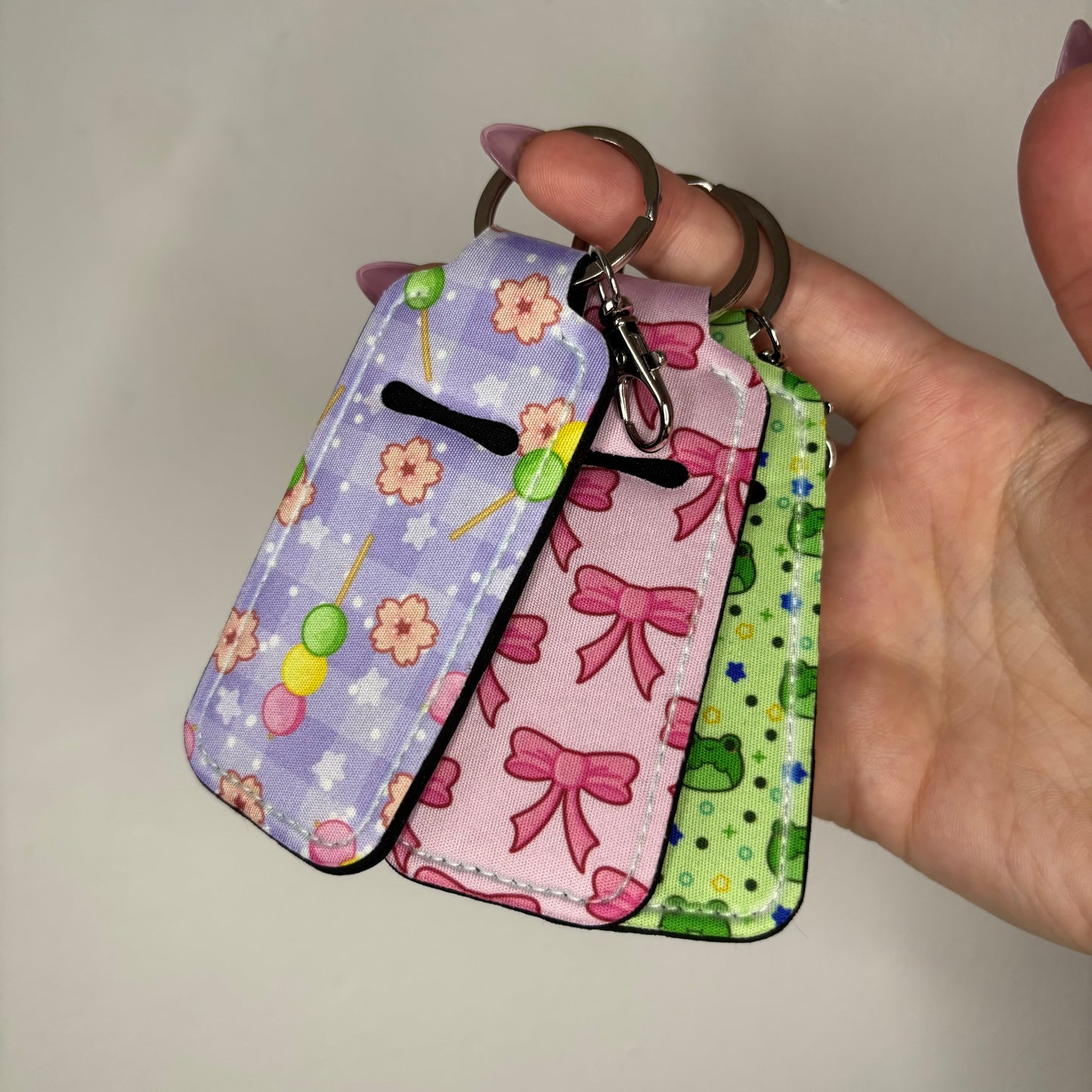 Lip Balm holder | keychains, keyrings, cute, bookish, booktok, accessories