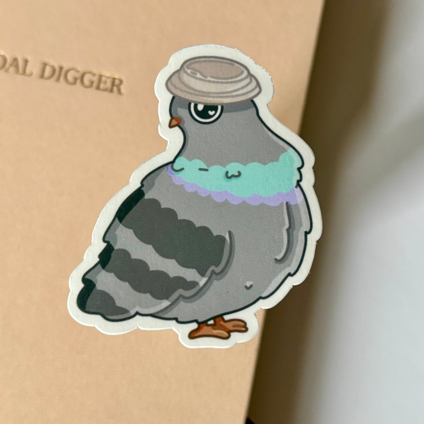 Silly pigeon sticker pack