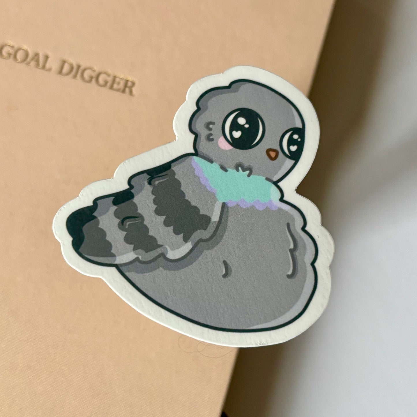 Silly pigeon sticker pack