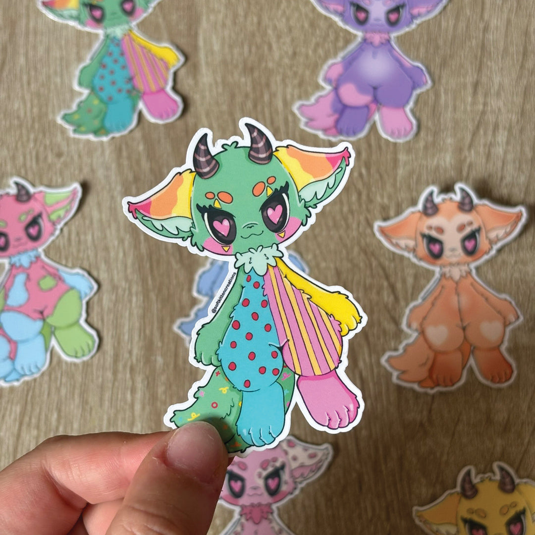 EVIL KITTY STICKERS