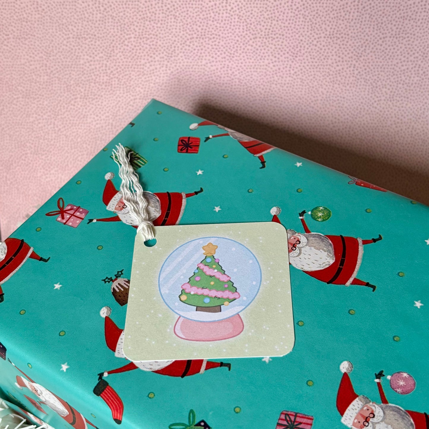 12 pack of kawaii Christmas gift tags