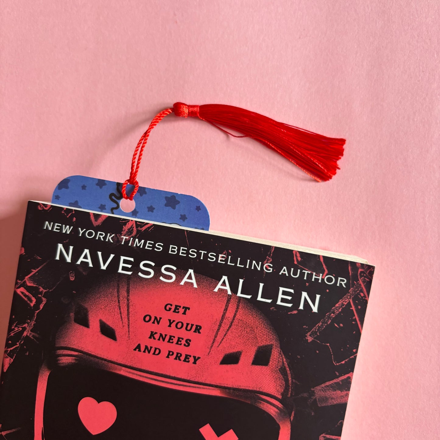 Dark romance large bookmark