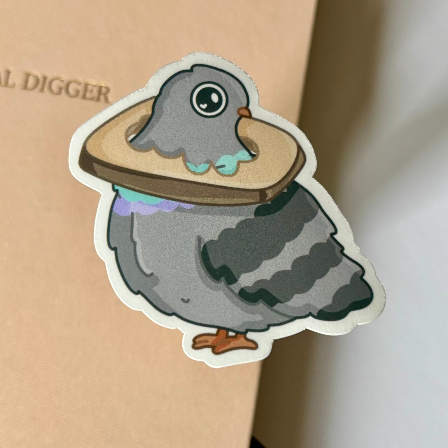 Silly pigeon sticker pack