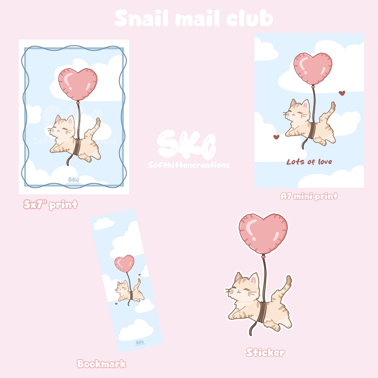 Snail mail subscription