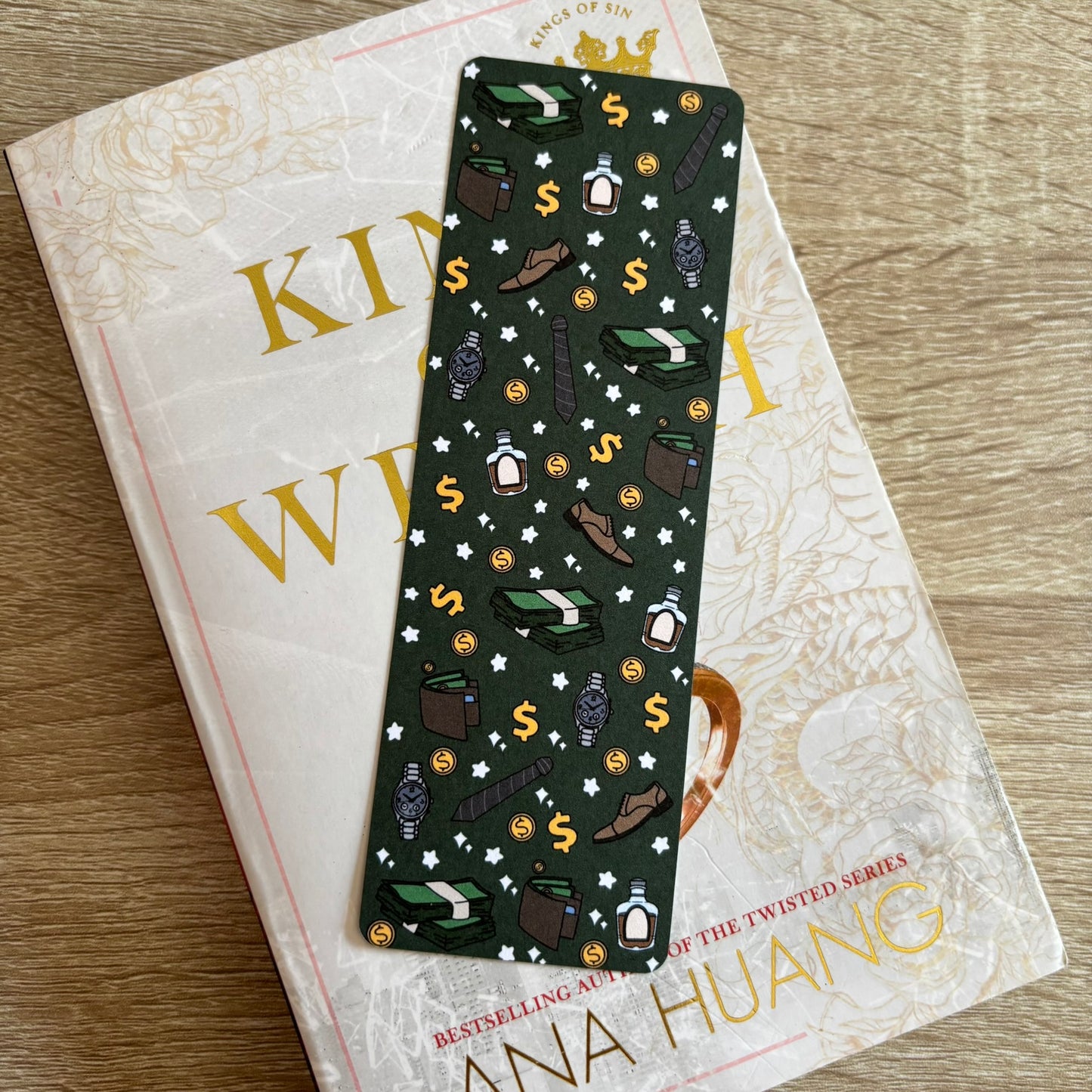 Billionaire romance bookmark