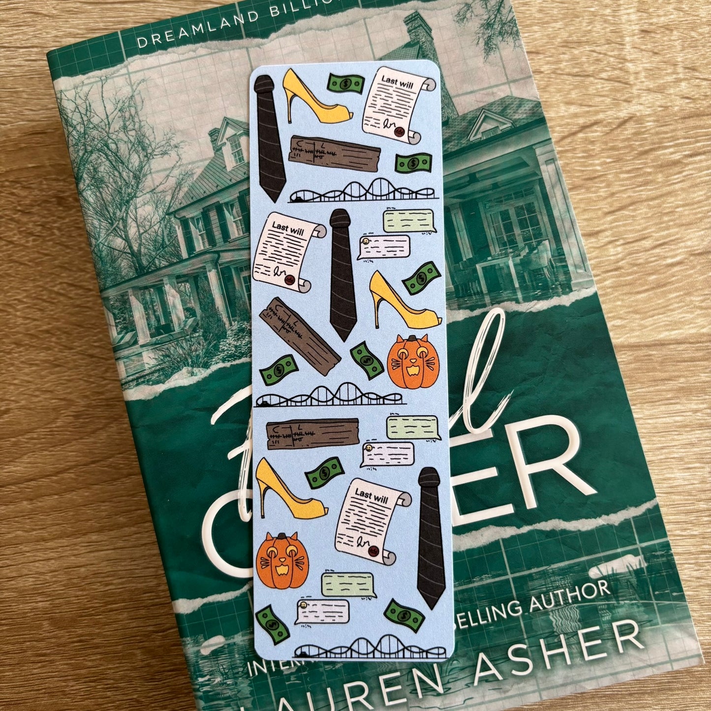 Dreamland billionaires bookmark