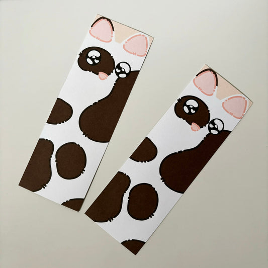 Peeking cat bookmark