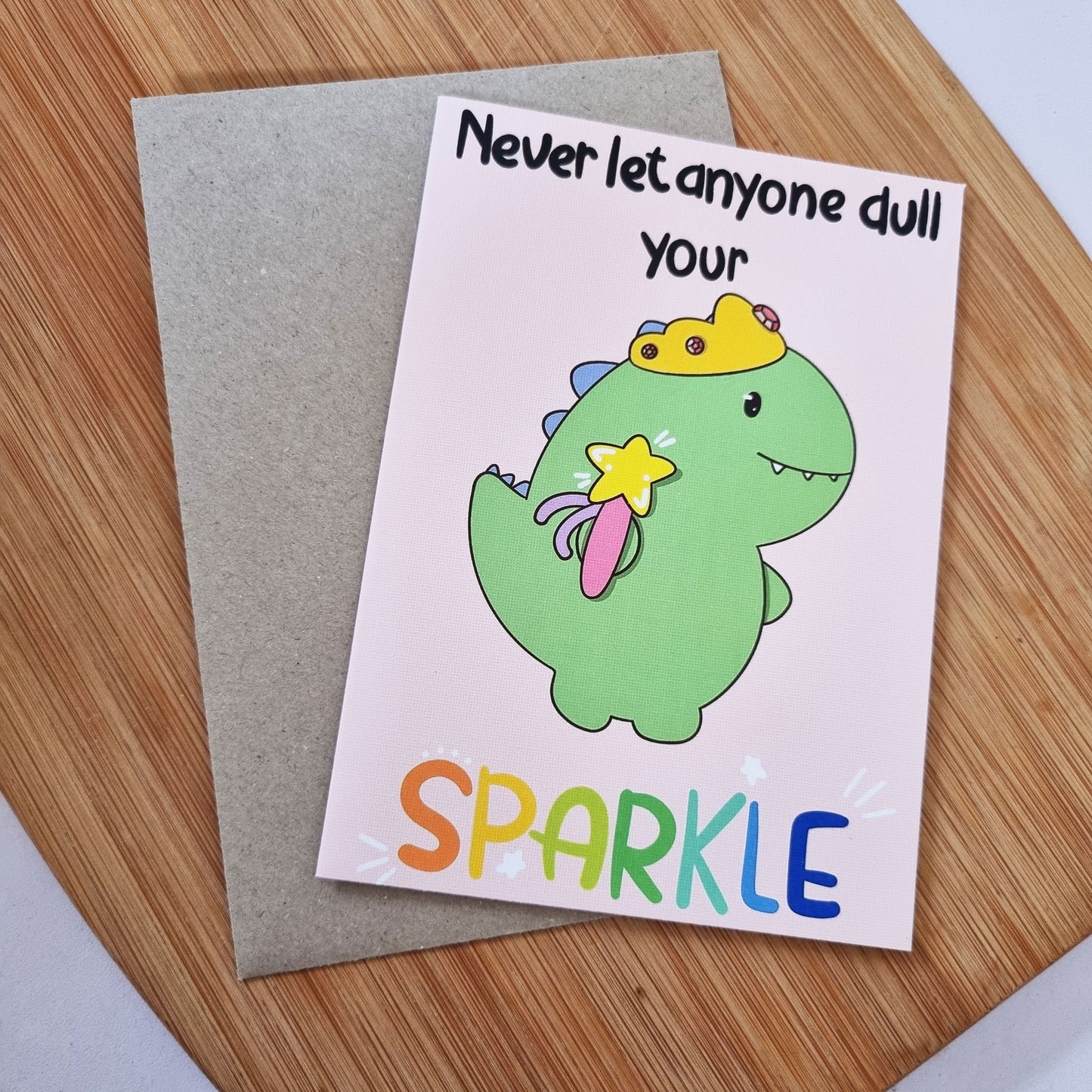 Stay sparkling card