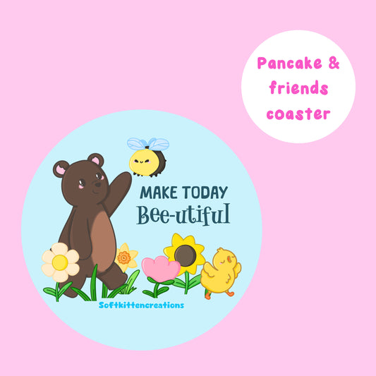 Pancake & friends Coaster