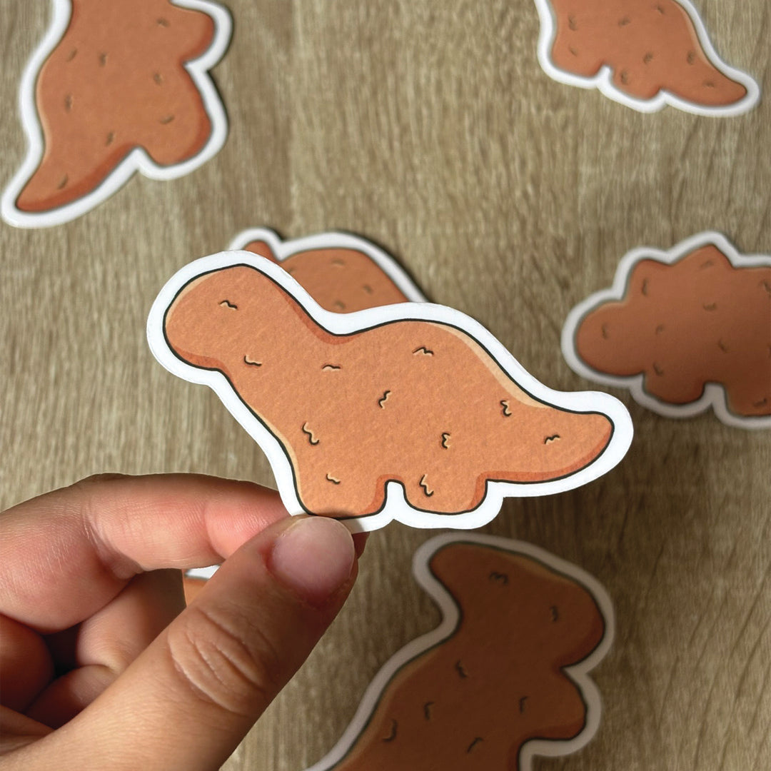 DINO NUGGET STICKERS