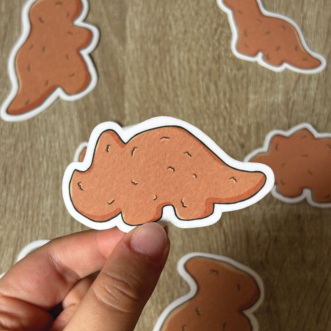DINO NUGGET STICKERS