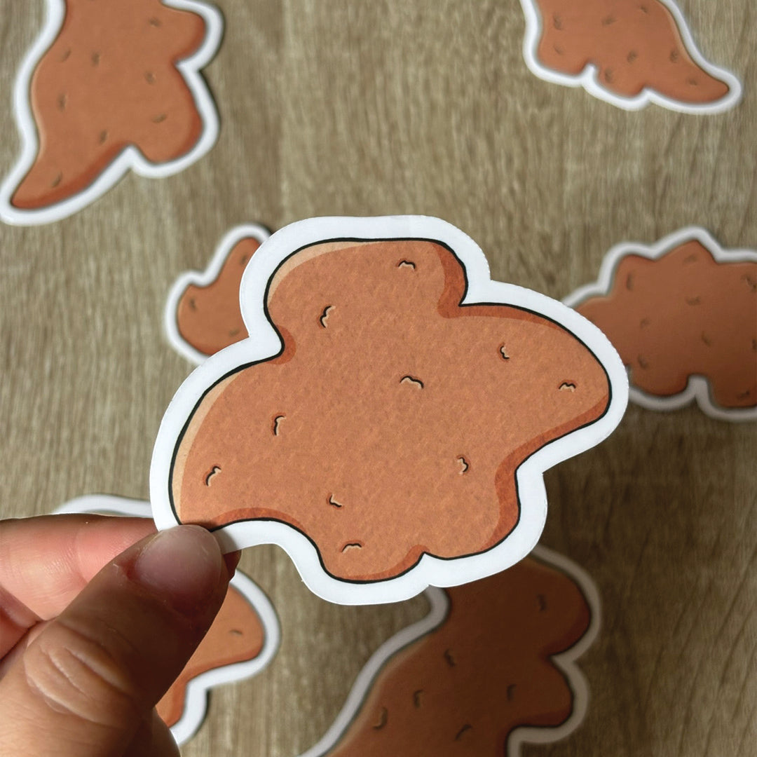 DINO NUGGET STICKERS