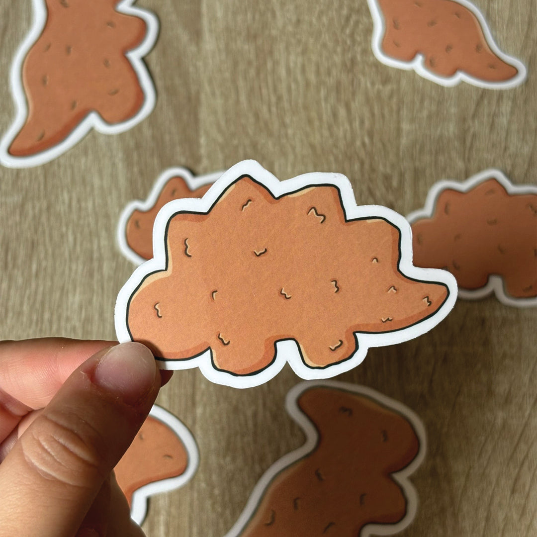 DINO NUGGET STICKERS