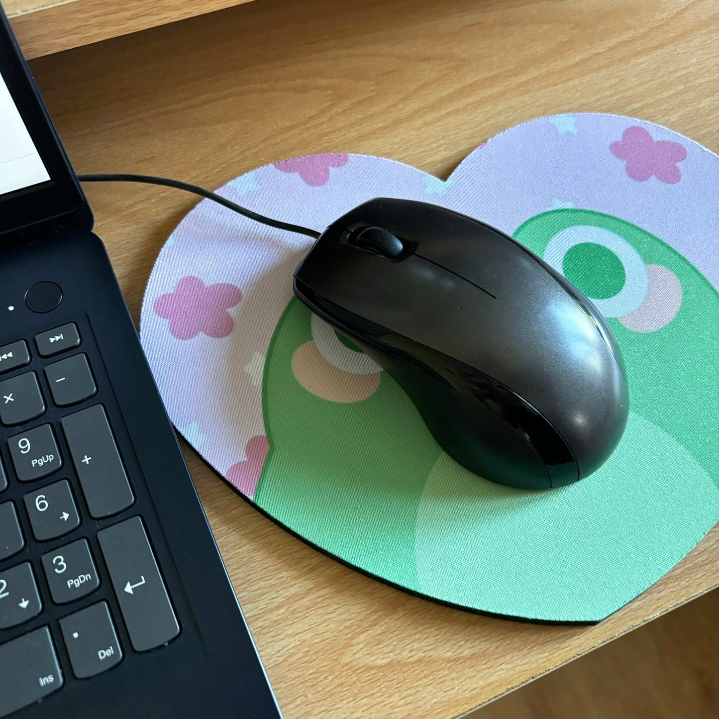 Kawaii frog mousepad