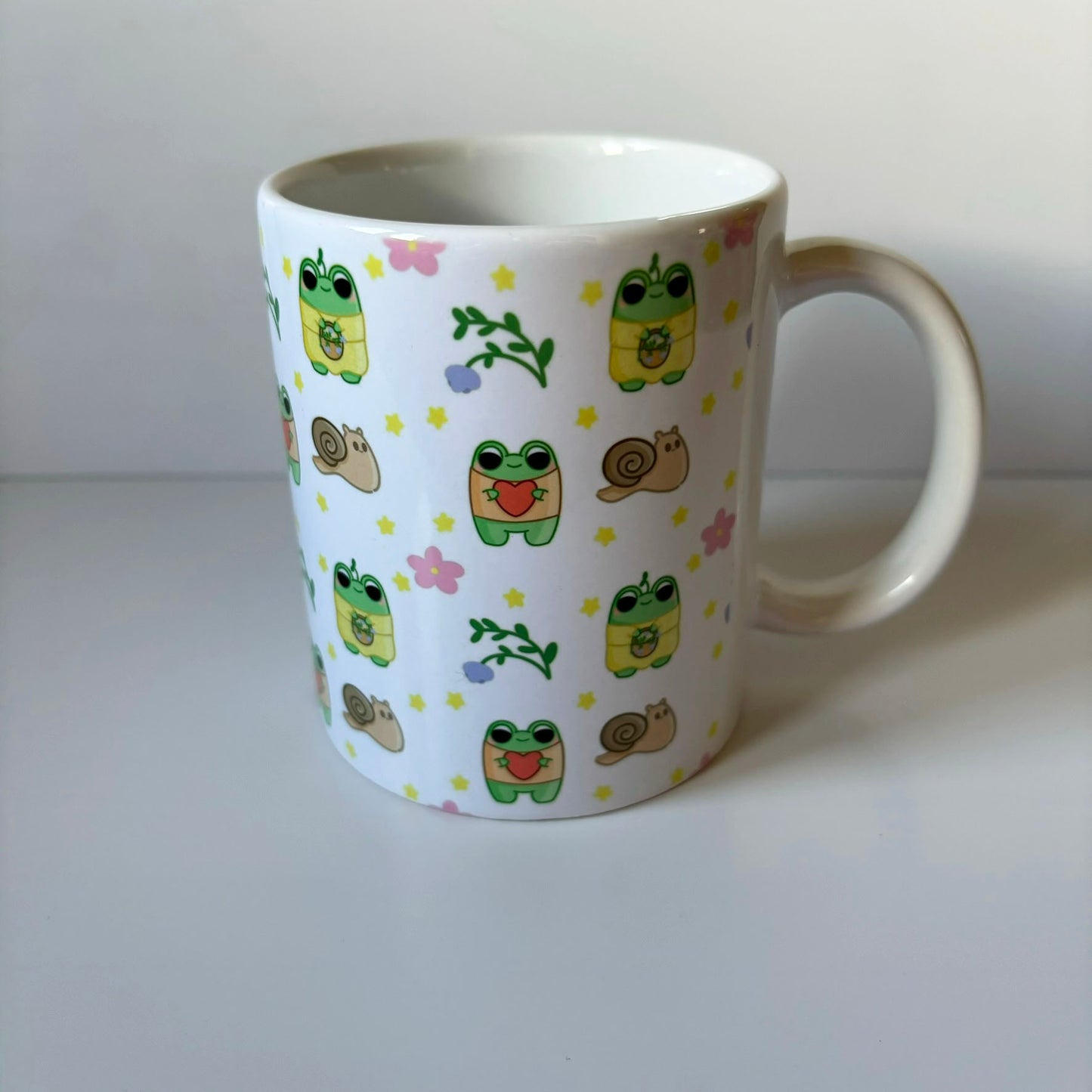 Garden froggy mug