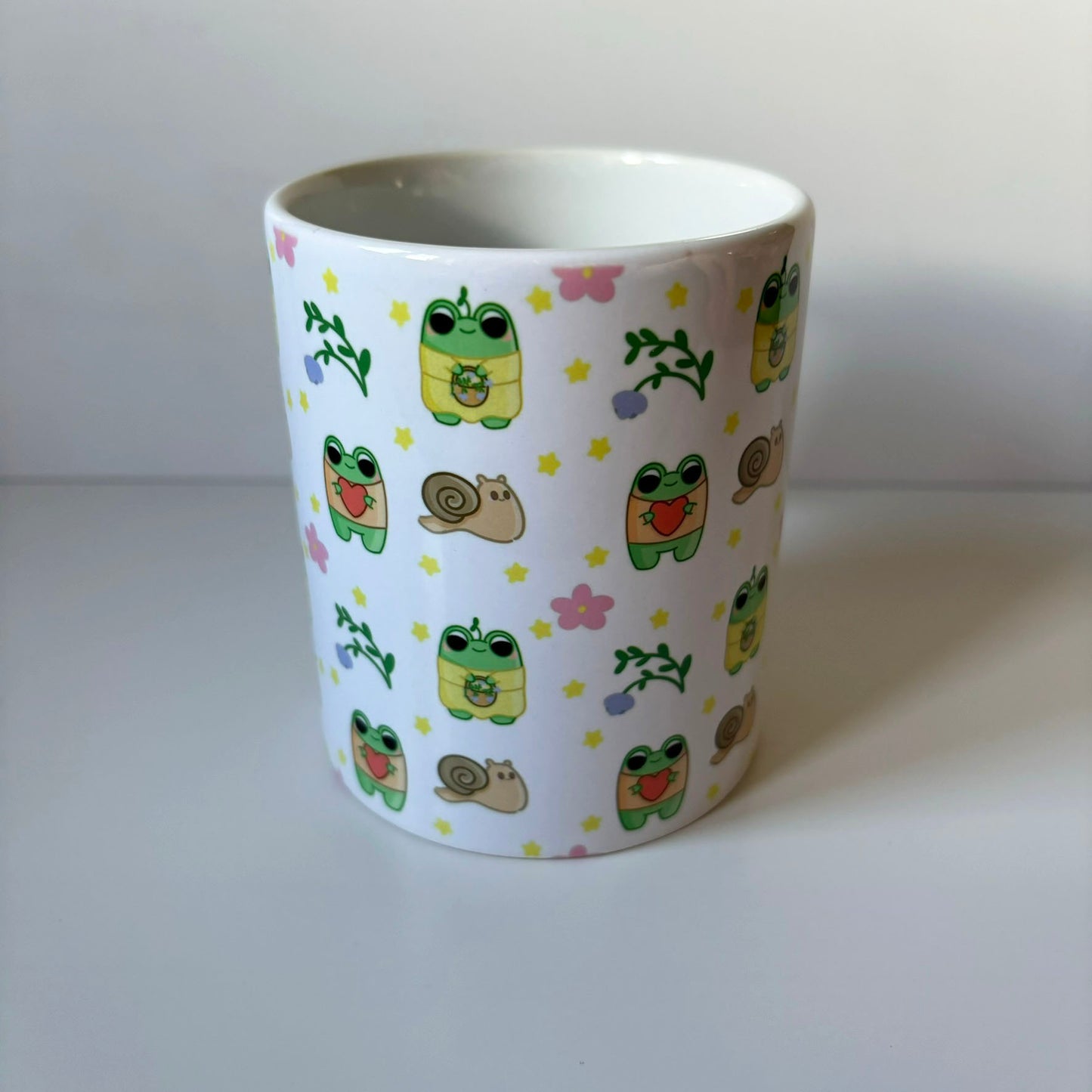 Garden froggy mug