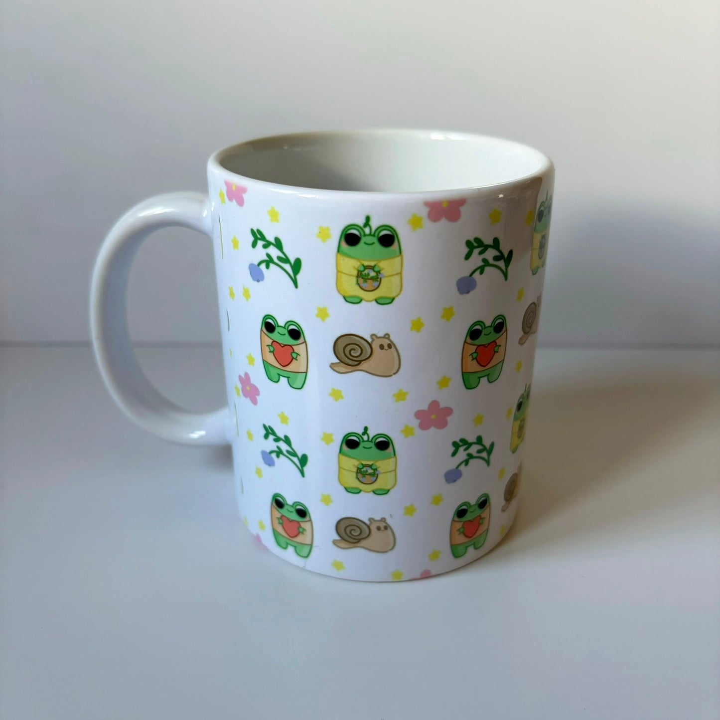 Garden froggy mug