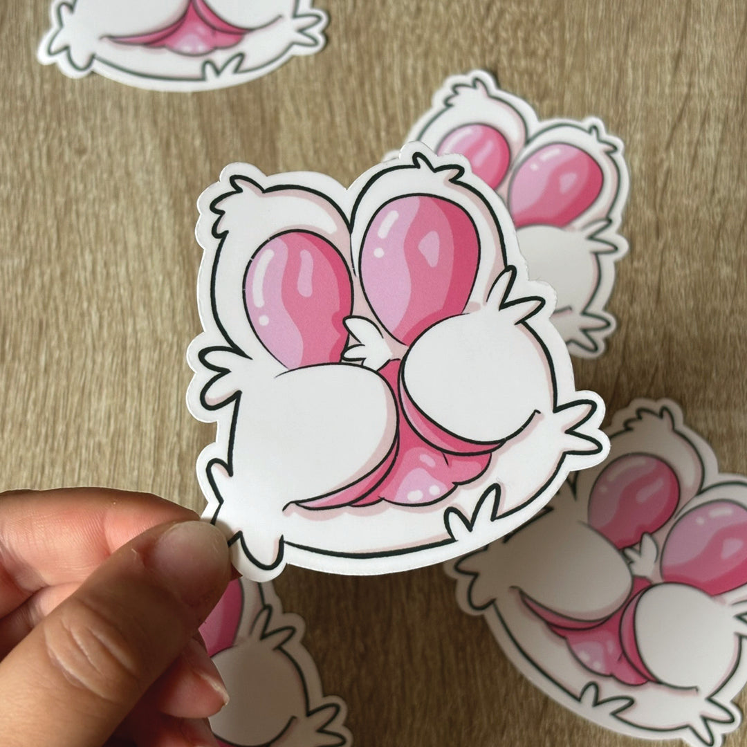 JUICY TOE BEANS STICKER