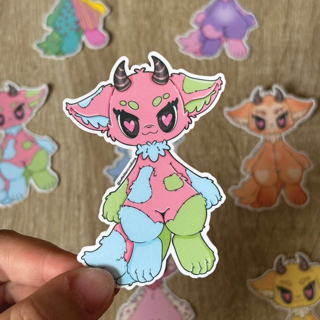 EVIL KITTY STICKERS