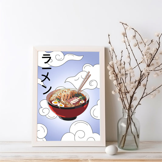 Ramen bowl Illustration