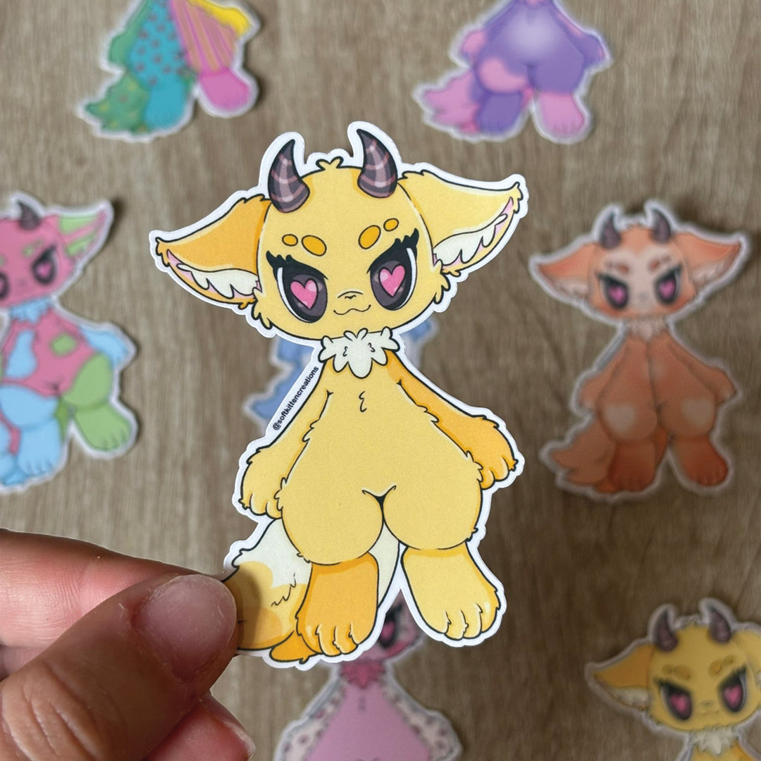 EVIL KITTY STICKERS
